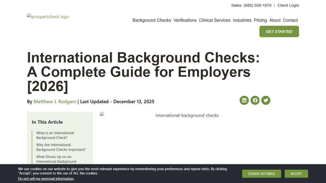 International Background Checks: A Complete Guide for Employers [2026]